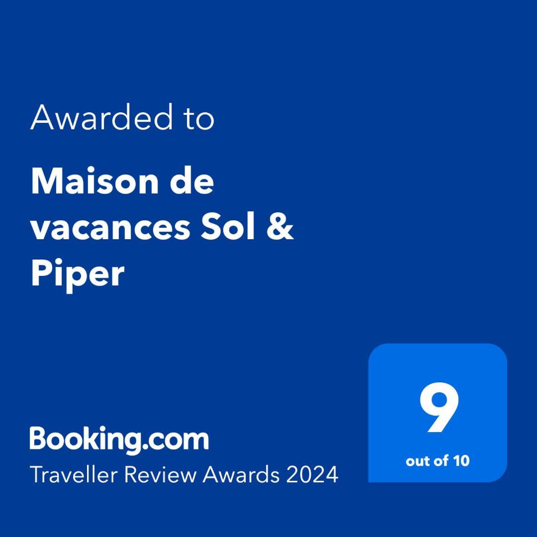Maison De Vacances Sol & Piper Gombergean Екстериор снимка